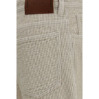 Cotton Corduroy Flared Pants