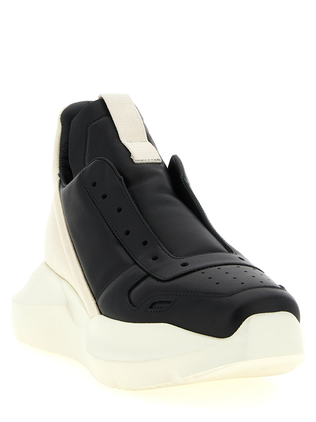 Geth Runner Calfskin Chunky Sneakers