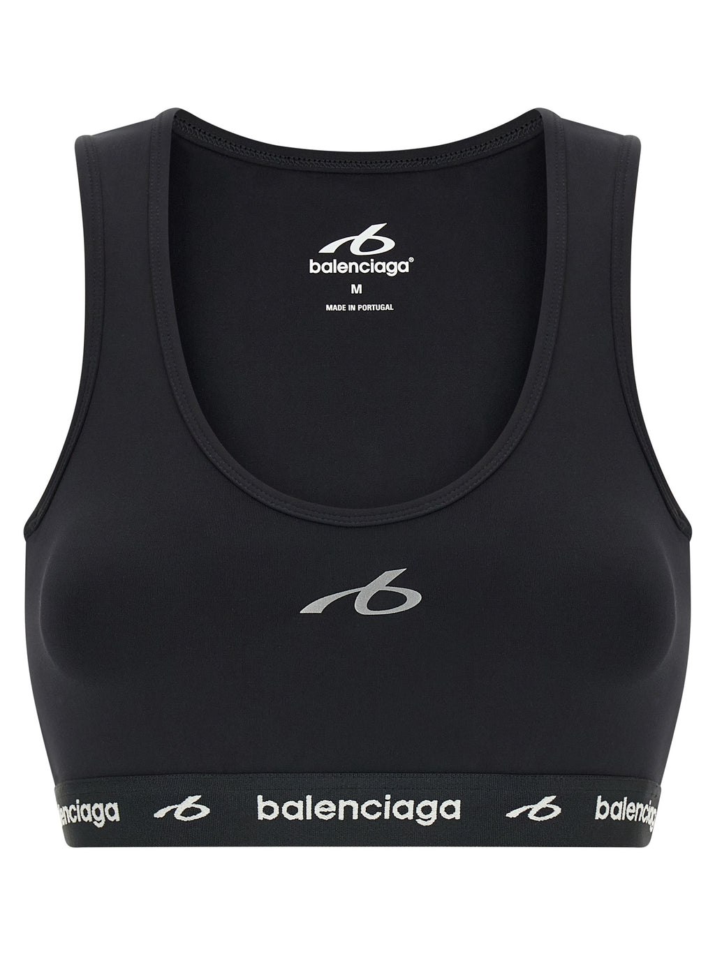TechWear Black Polyamide Sport Bra
