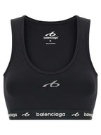TechWear Black Polyamide Sport Bra