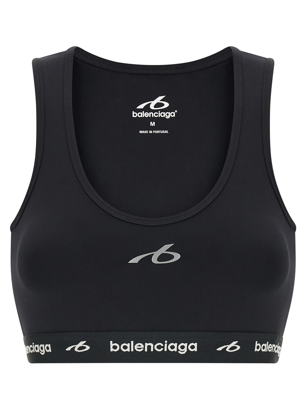 TechWear Black Polyamide Sport Bra