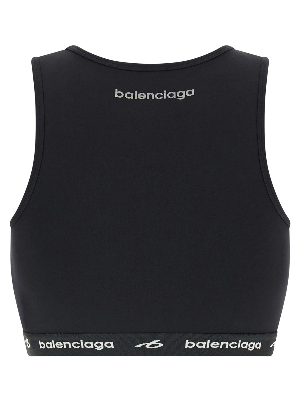 TechWear Black Polyamide Sport Bra
