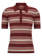 Silk‑Wool MstTallero Polo Shirt