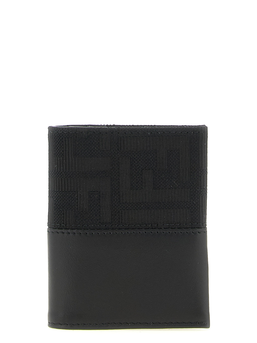 Compact Polyester & Cotton Bi-Fold Cardholder