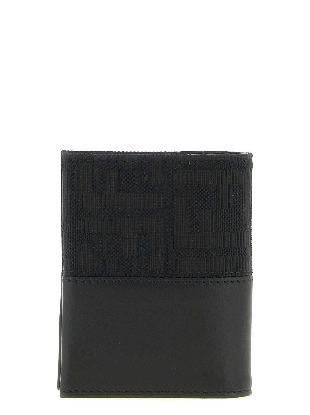 Compact Polyester & Cotton Bi-Fold Cardholder