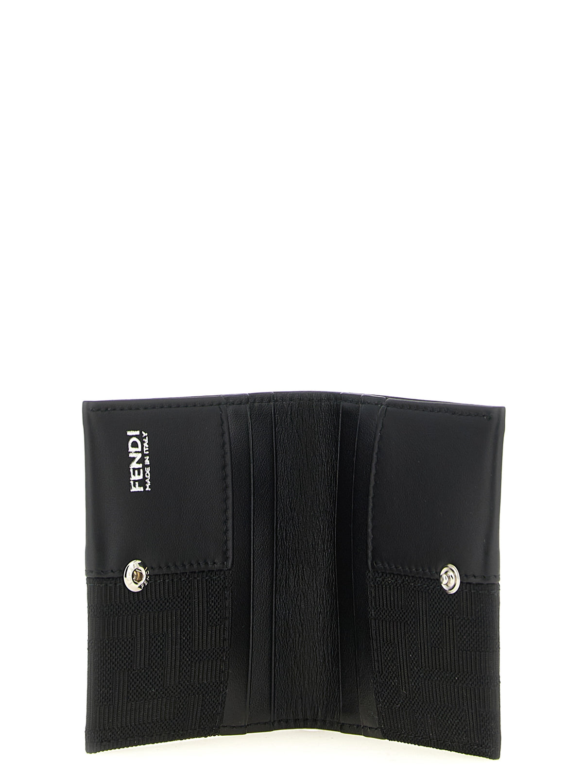 Compact Polyester & Cotton Bi-Fold Cardholder