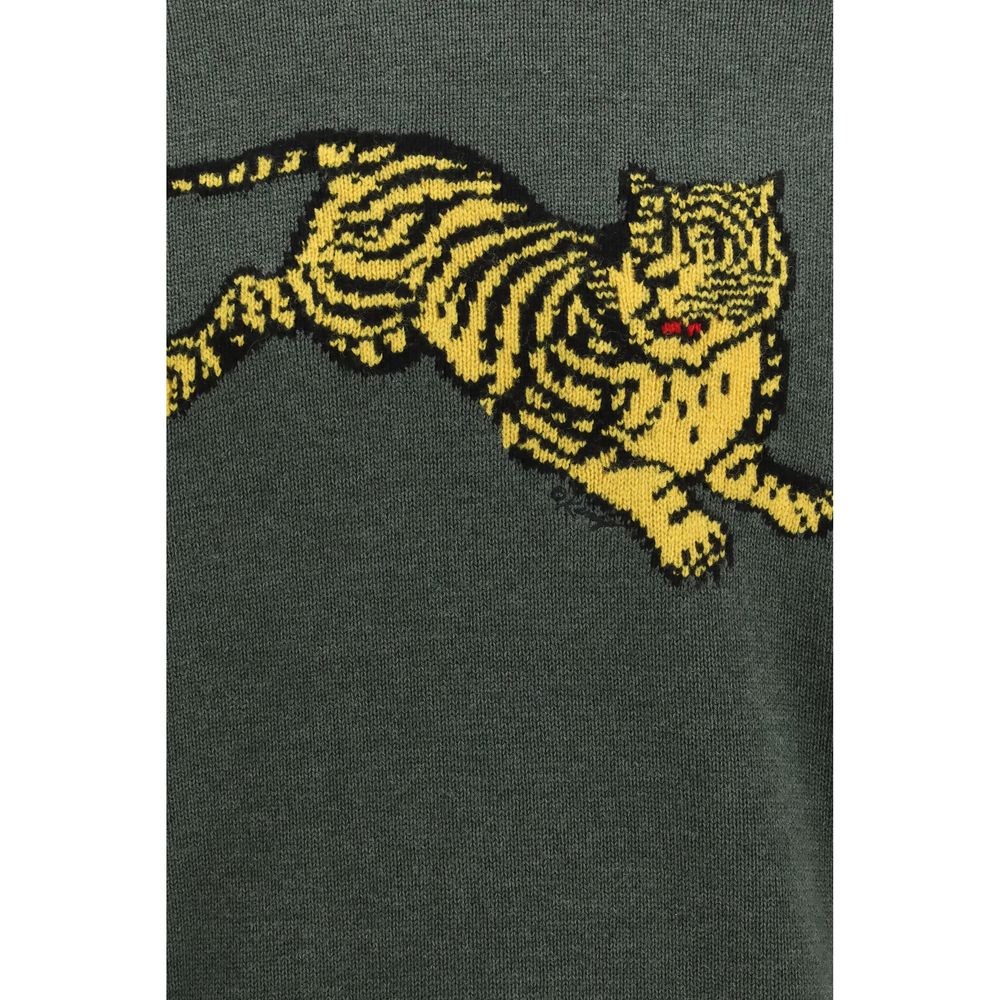 Cotton Jumping Tiger Sweatshirt