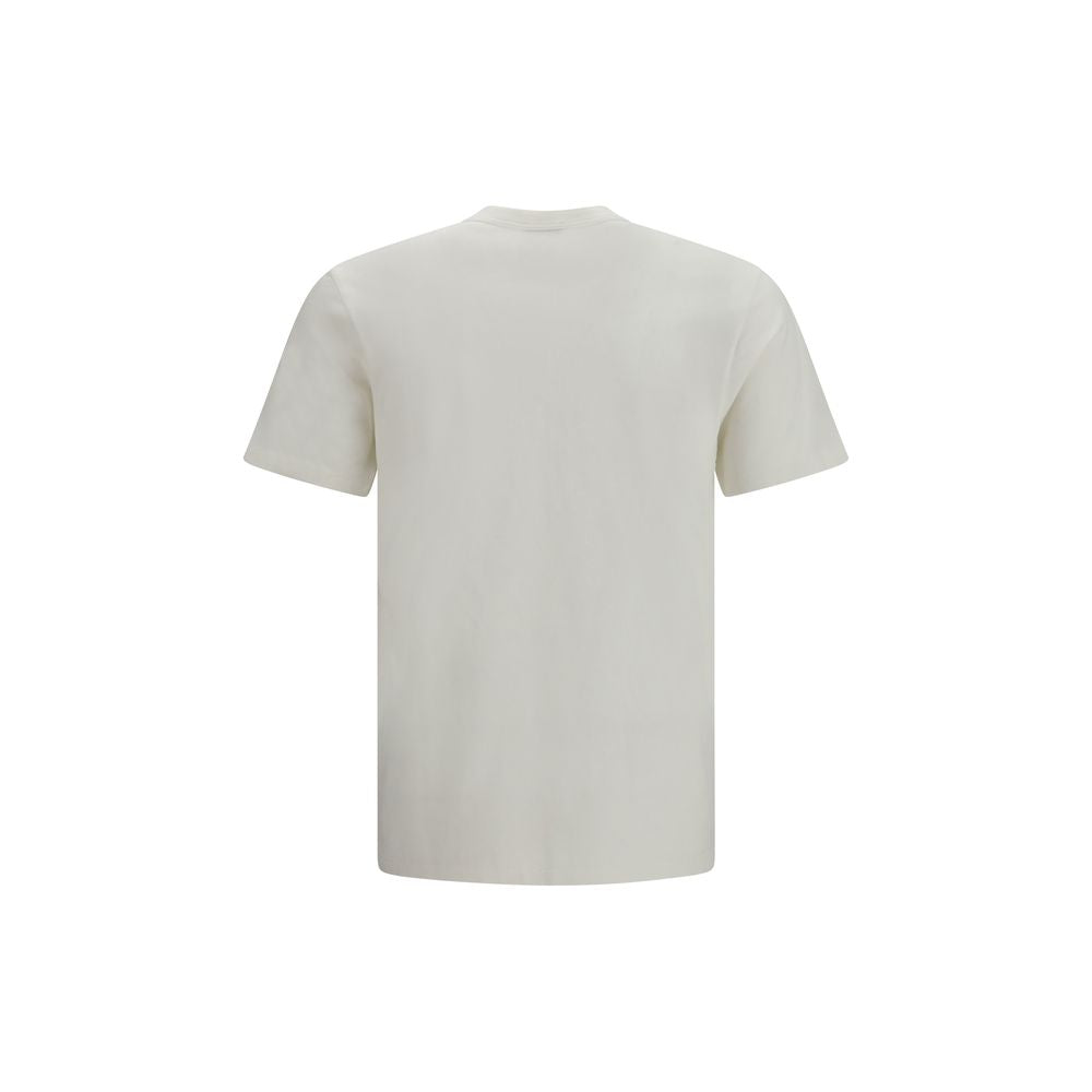 White Eiffel Tower Design Cotton T-Shirt