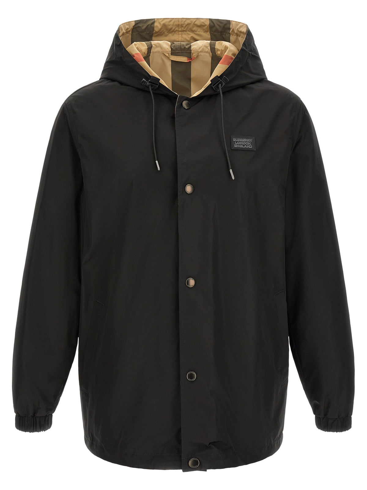 Elmhurst Reversible Hooded Polyester Coat