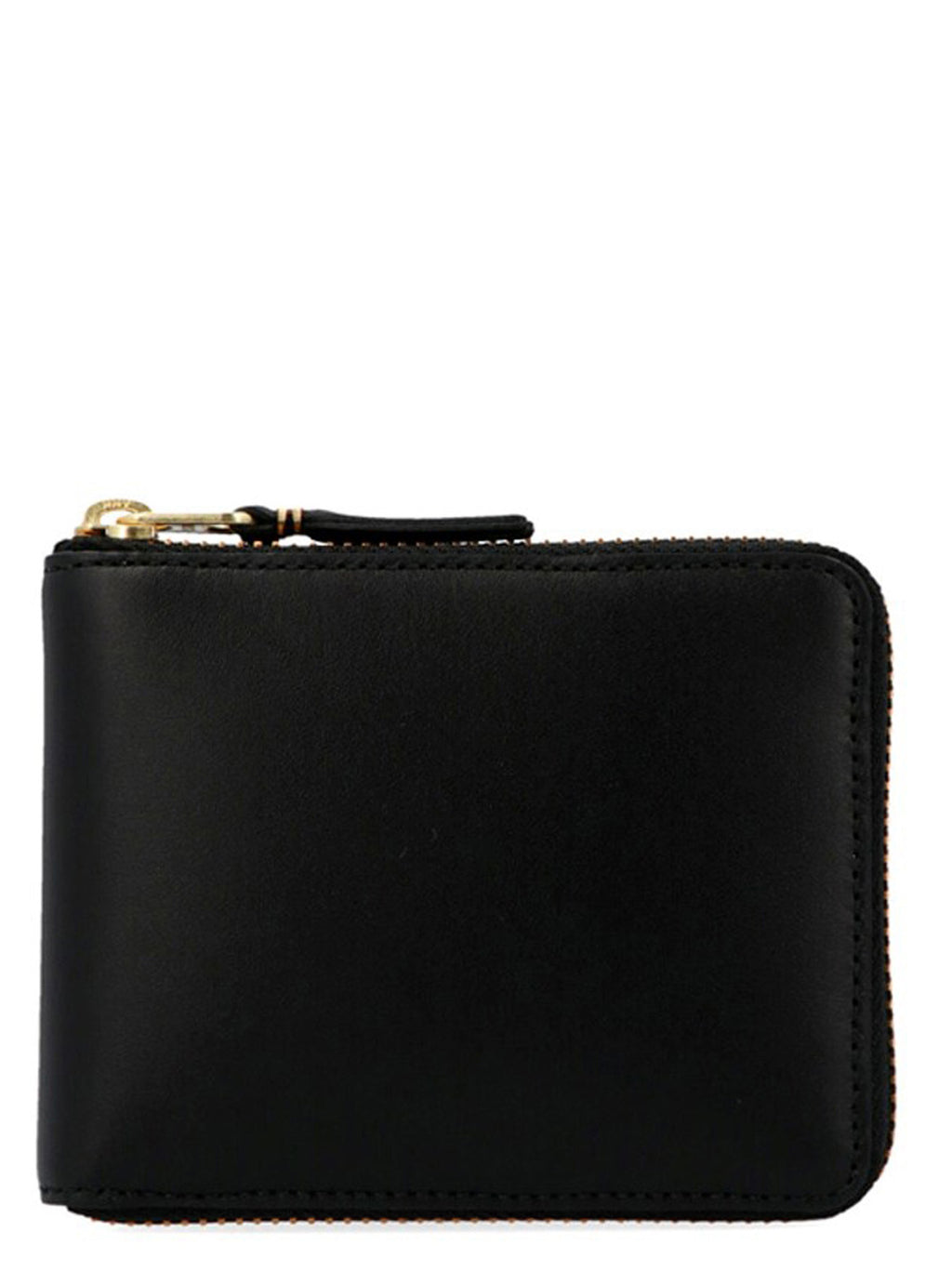 Arecalf Black Calf Leather Cardholder
