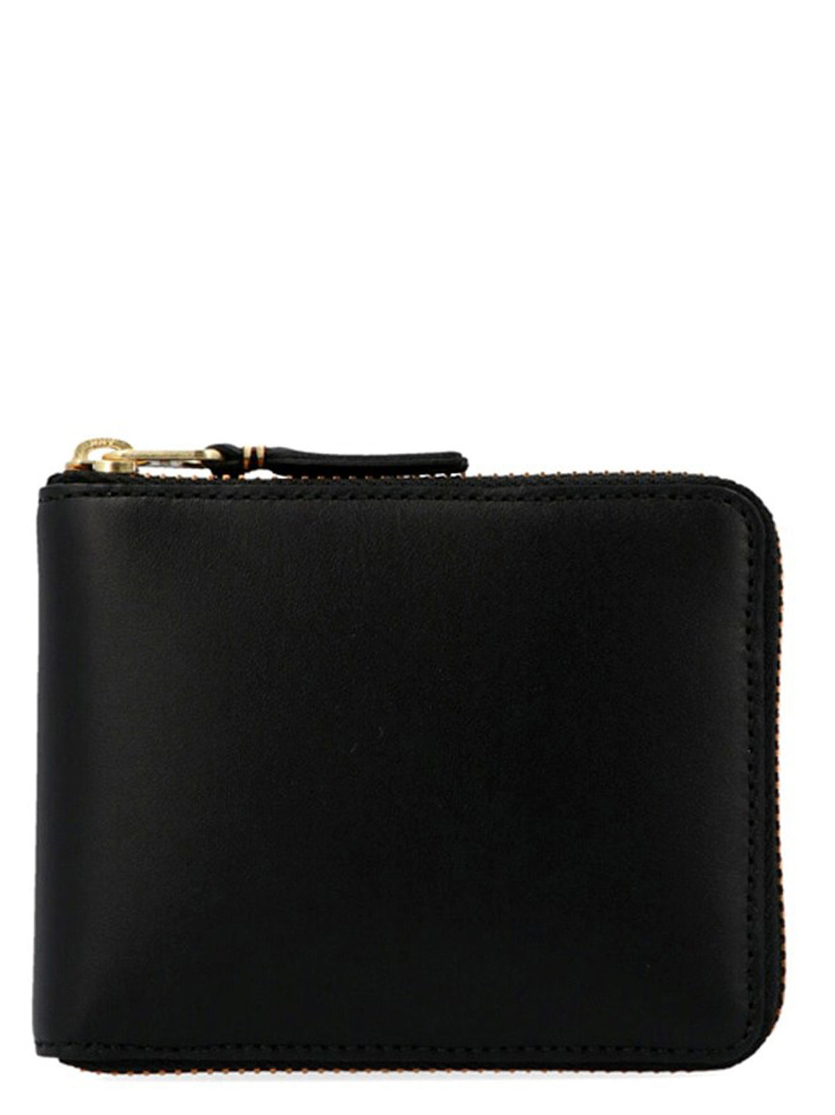 Arecalf Black Calf Leather Cardholder