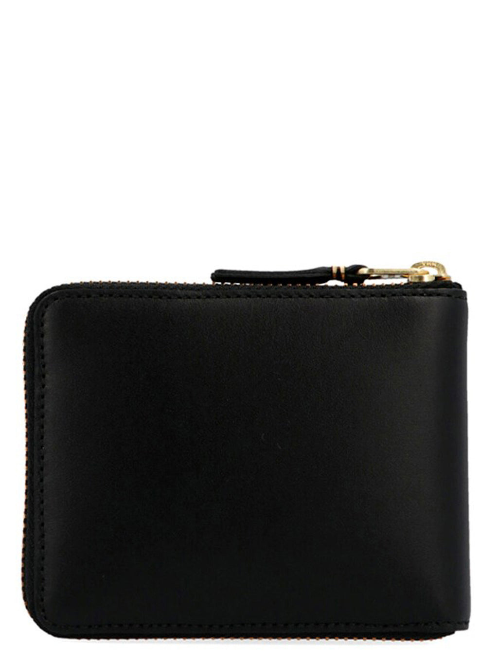 Arecalf Black Calf Leather Cardholder