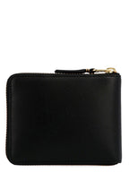 Arecalf Black Calf Leather Cardholder