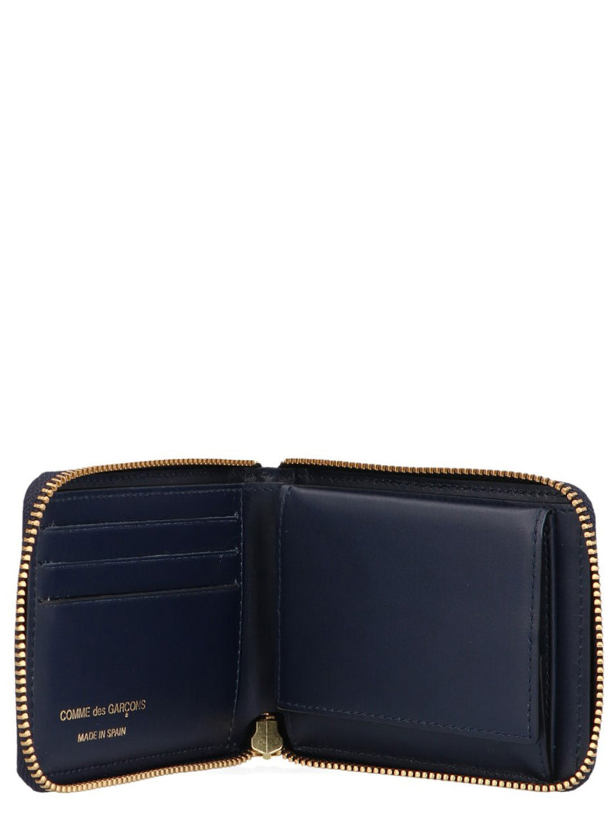 Blue Calfskin Arecalf Wallet