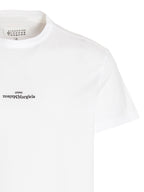 White Cotton Crewneck T-Shirt