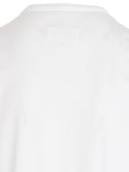 White Cotton Crewneck T-Shirt