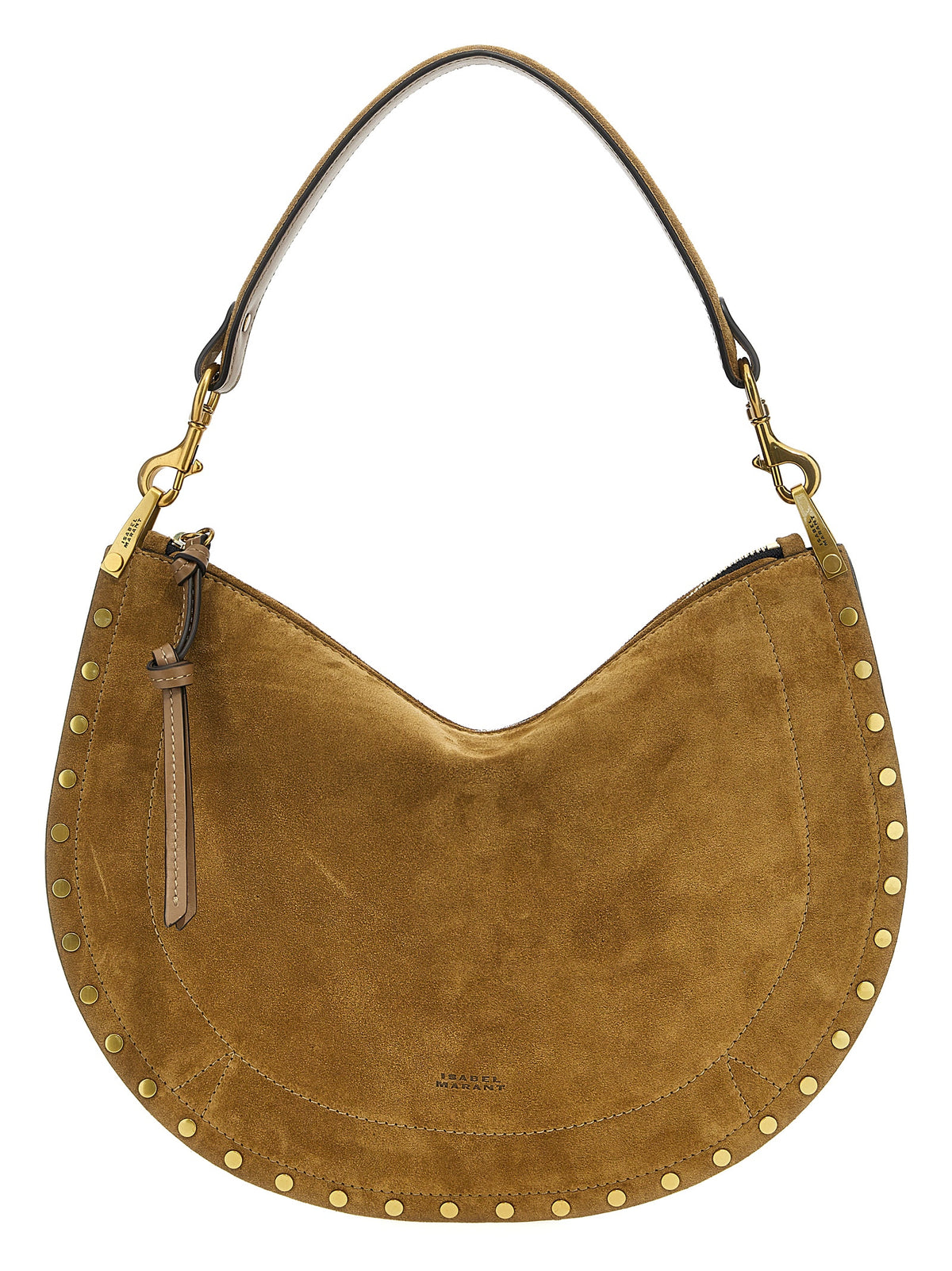 Goat Leather Oskan Hobo Zipped Shoulder Bag