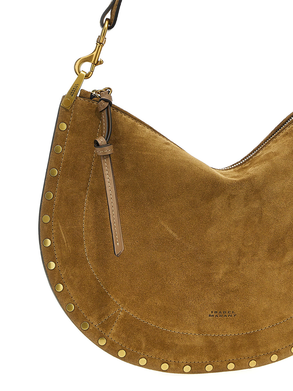 Goat Leather Oskan Hobo Zipped Shoulder Bag
