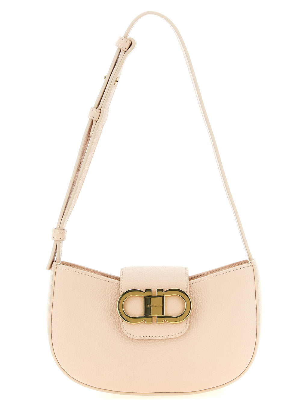 Pink Calfskin Gabry Shoulder Bag