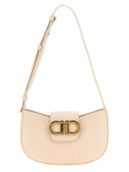 Pink Calfskin Gabry Shoulder Bag