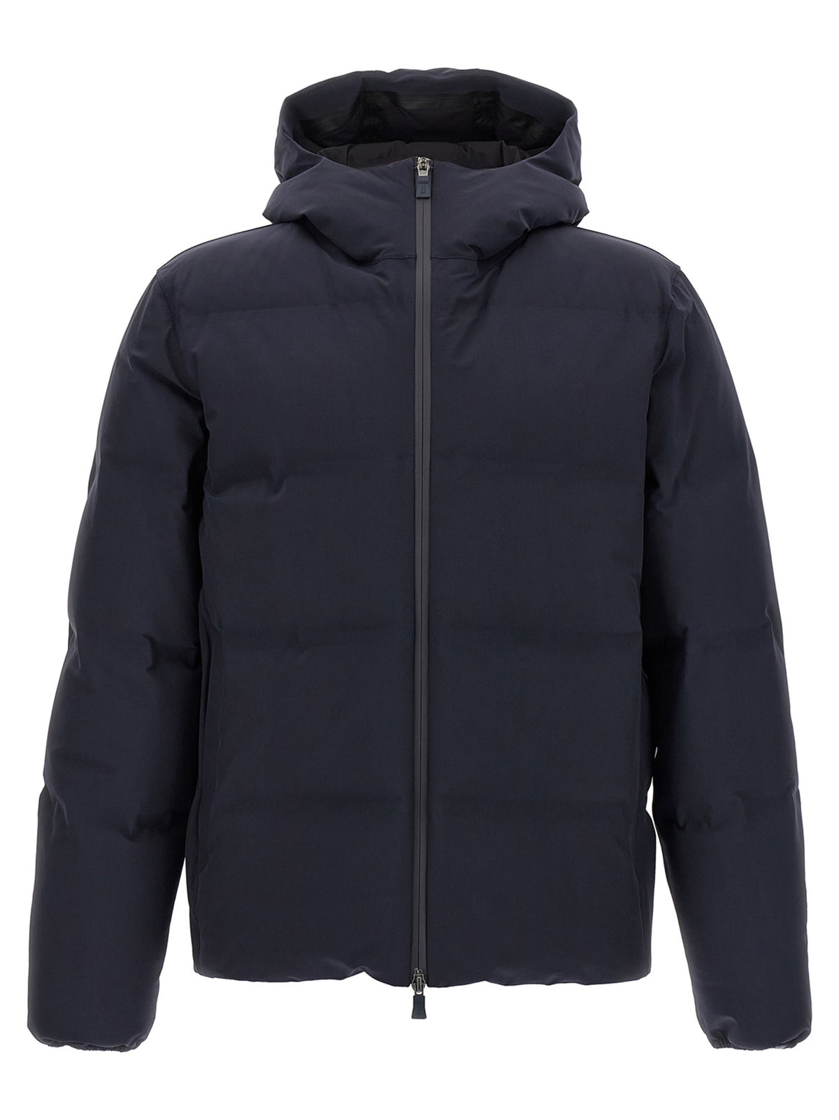 Blue Polyamide New Impact Down Jacket