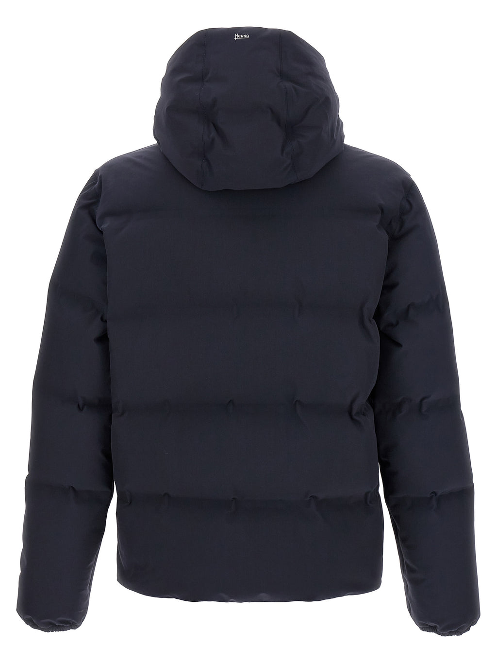 Blue Polyamide New Impact Down Jacket