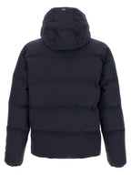 Blue Polyamide New Impact Down Jacket