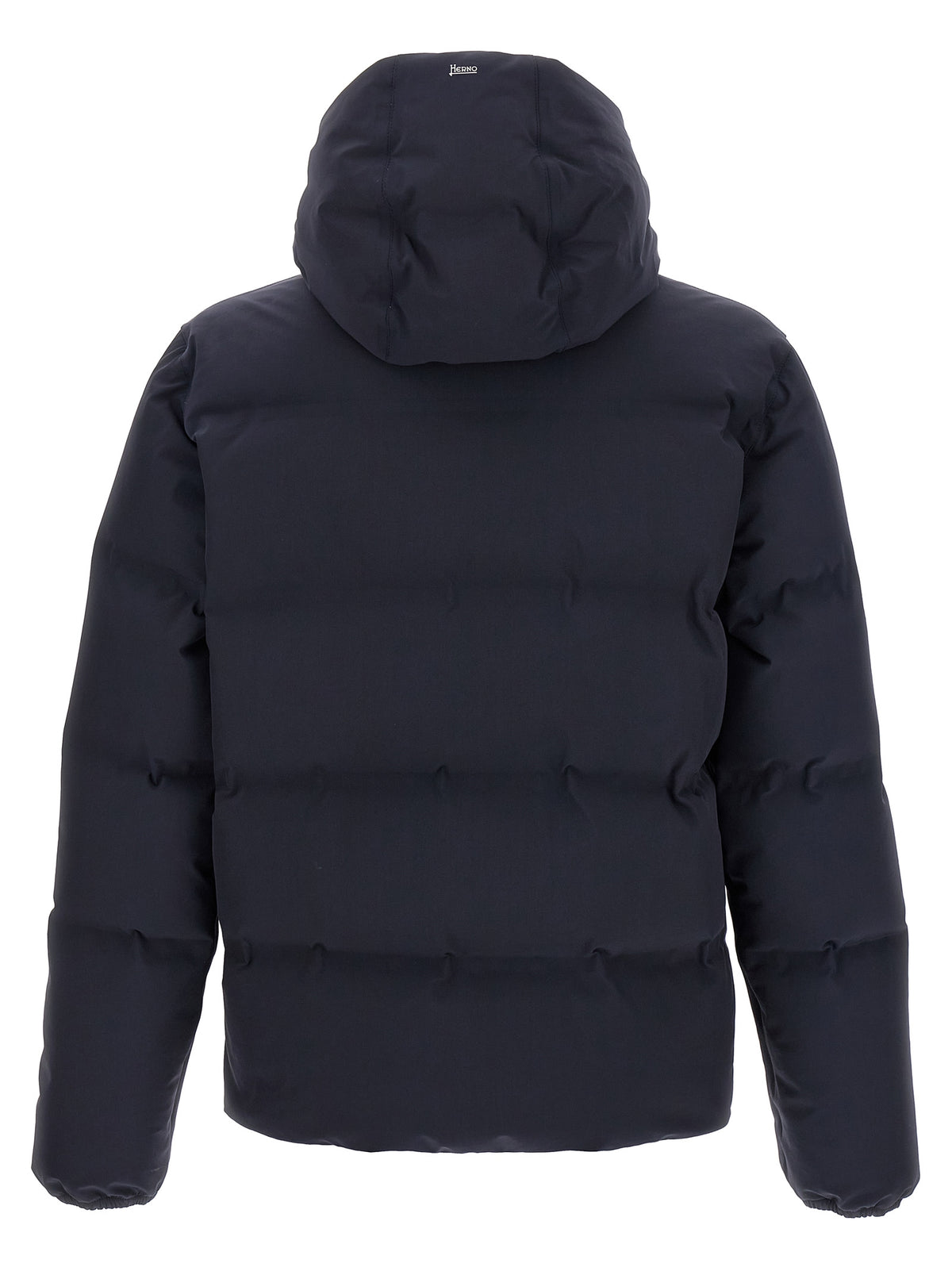 Blue Polyamide New Impact Down Jacket
