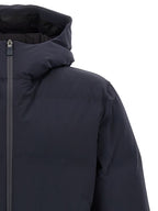 Blue Polyamide New Impact Down Jacket