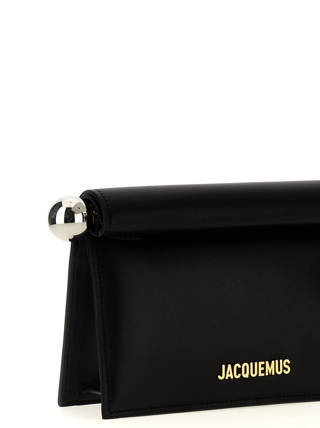 Lamb Leather La Petite Pochette Rond Carré Clutch
