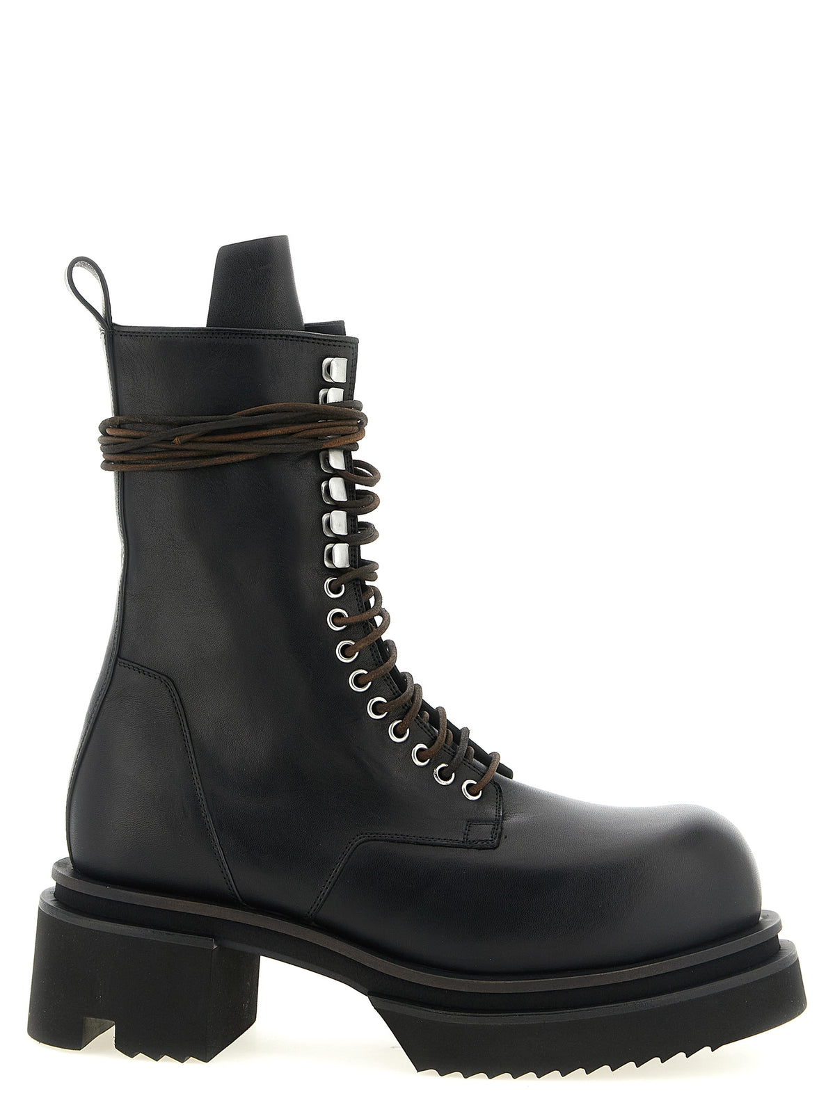 Calfskin Bogun Lace-Up Boots