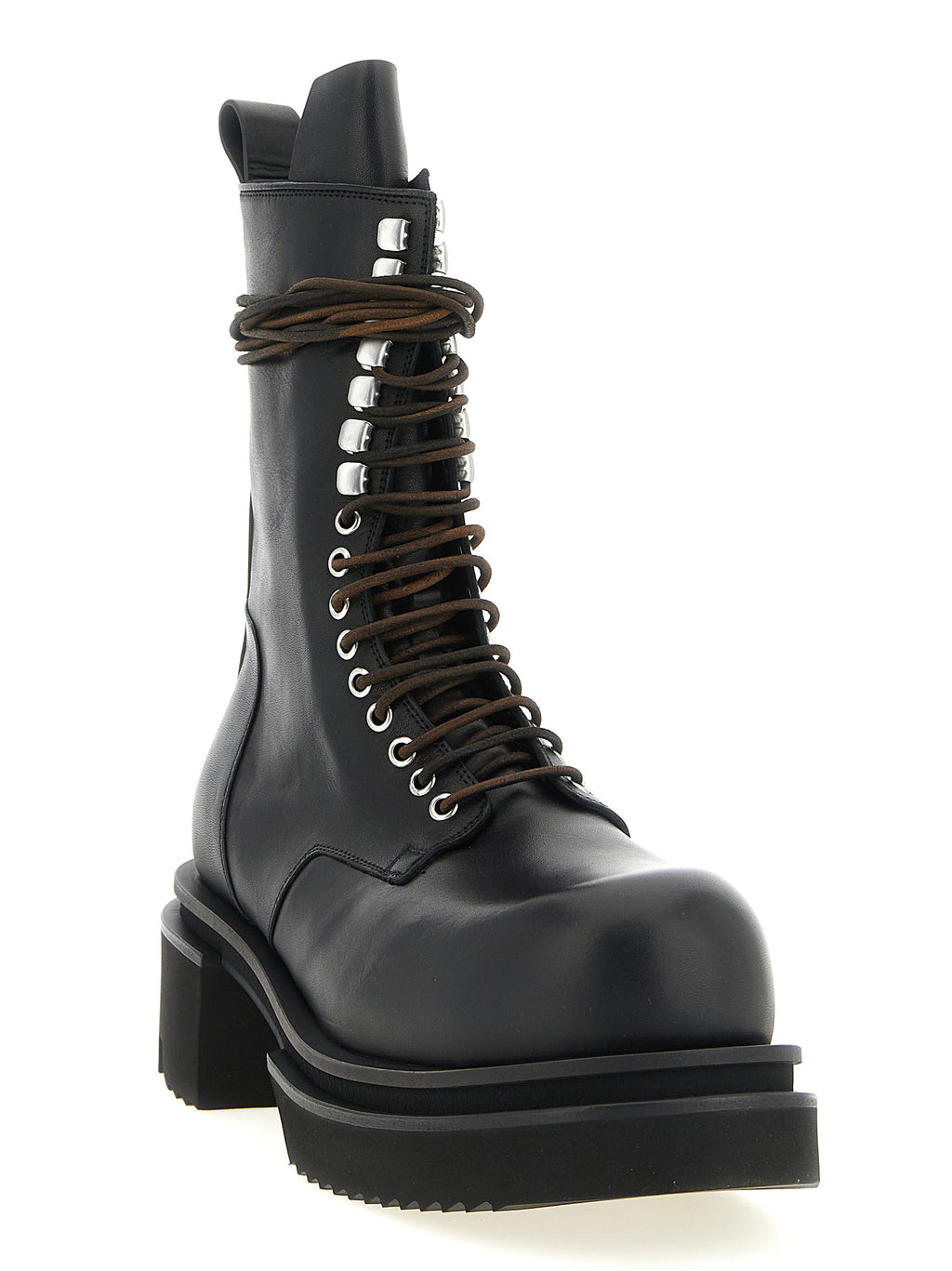 Calfskin Bogun Lace-Up Boots