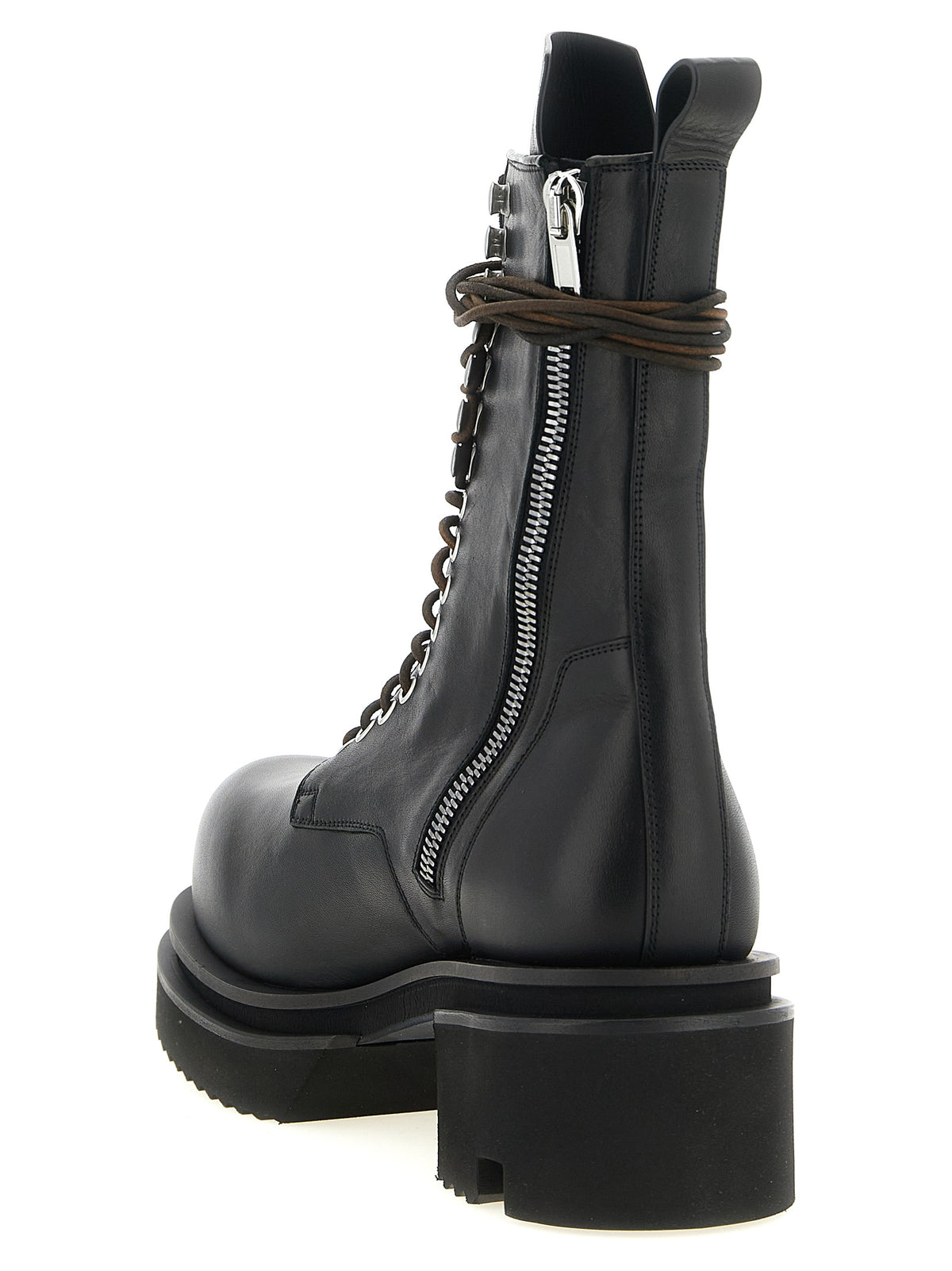 Calfskin Bogun Lace-Up Boots