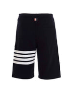 4-Bar Cotton Bermuda Shorts