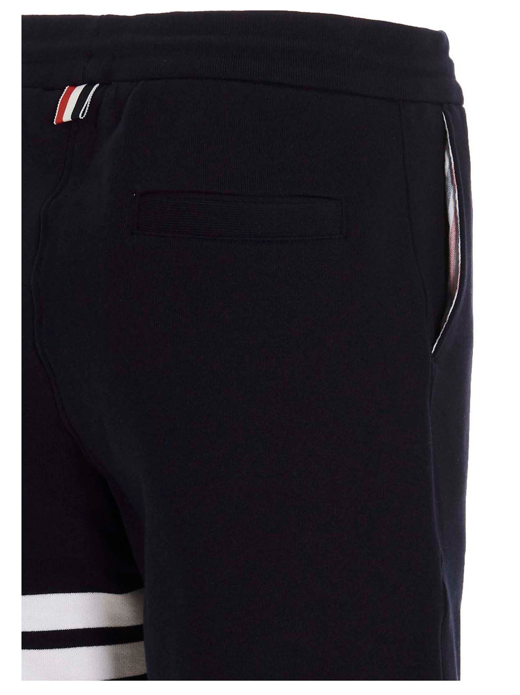 4-Bar Cotton Bermuda Shorts