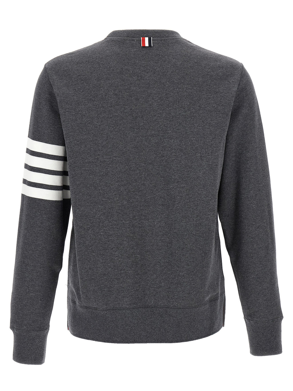 Gray Cotton Crewneck Sweatshirt
