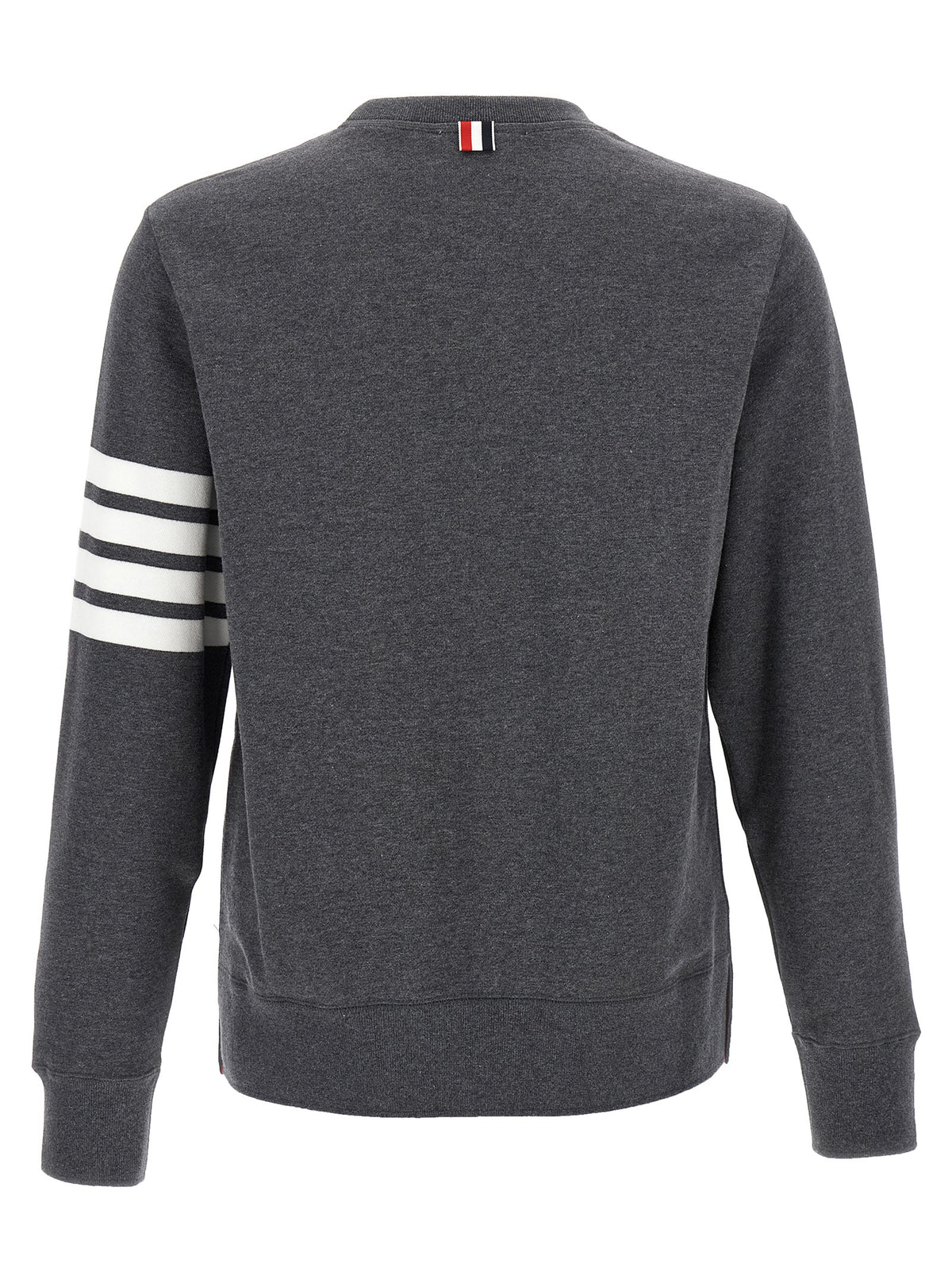 Gray Cotton Crewneck Sweatshirt