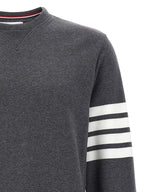 Gray Cotton Crewneck Sweatshirt
