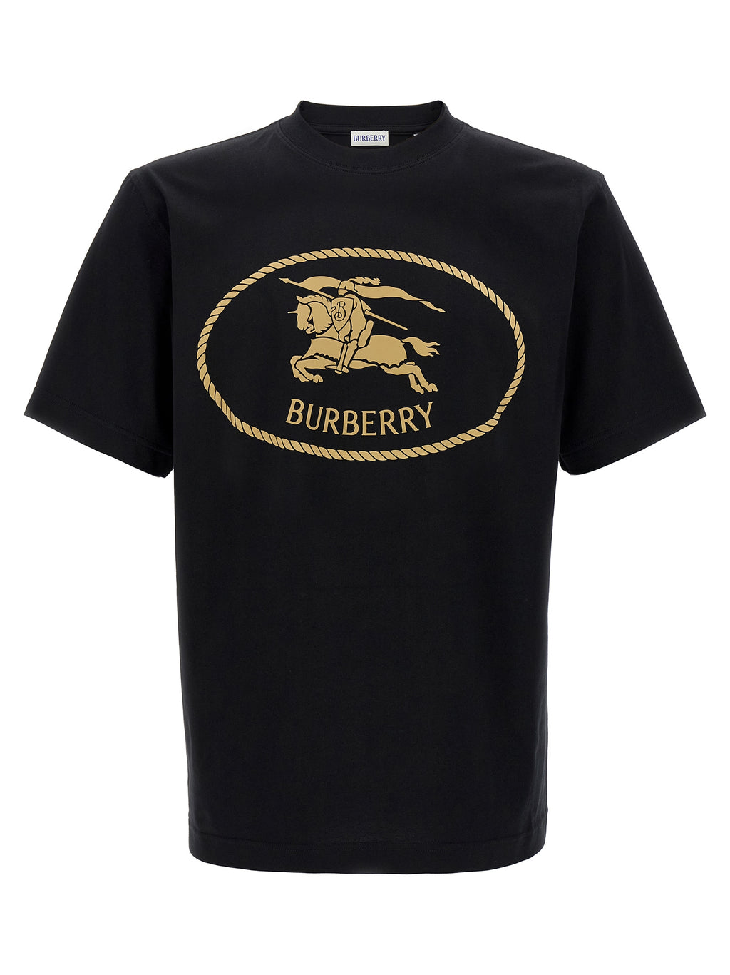 Black Cotton Jersey T-Shirt