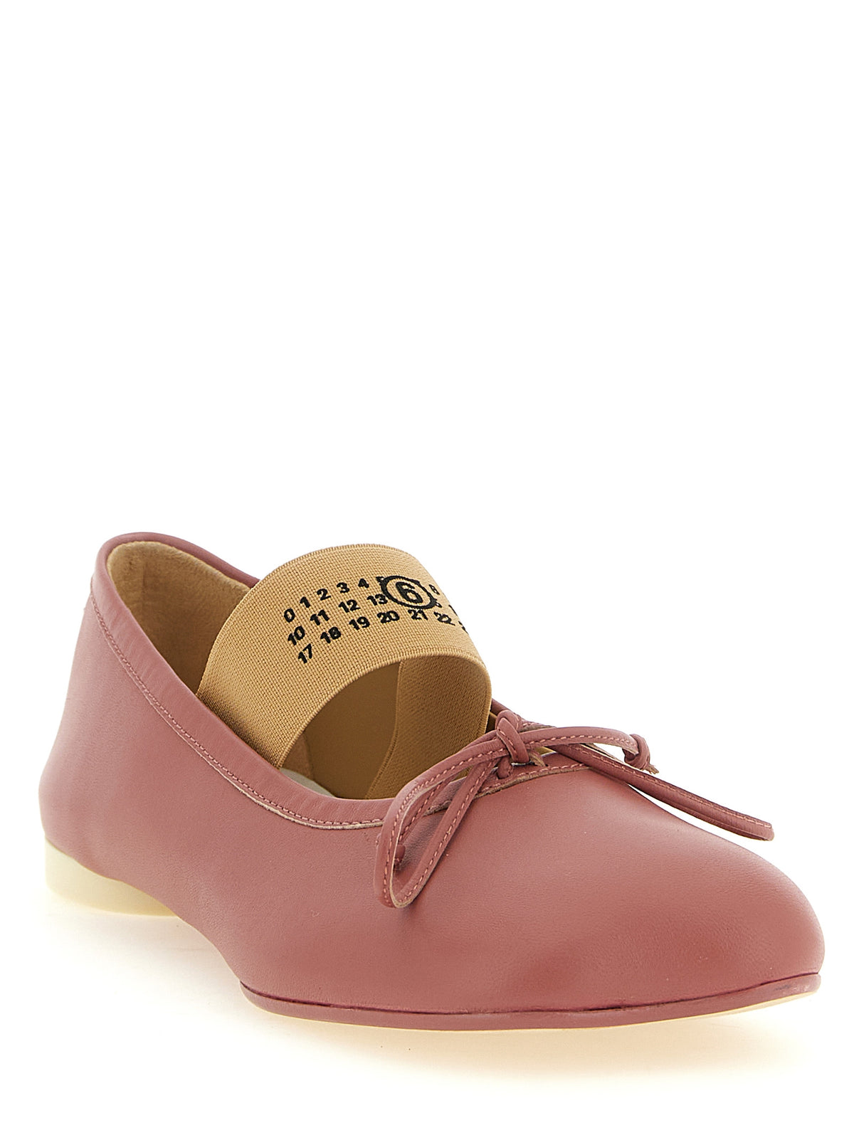 Sheepskin Leather Anatomic Numeric Ballet Flats