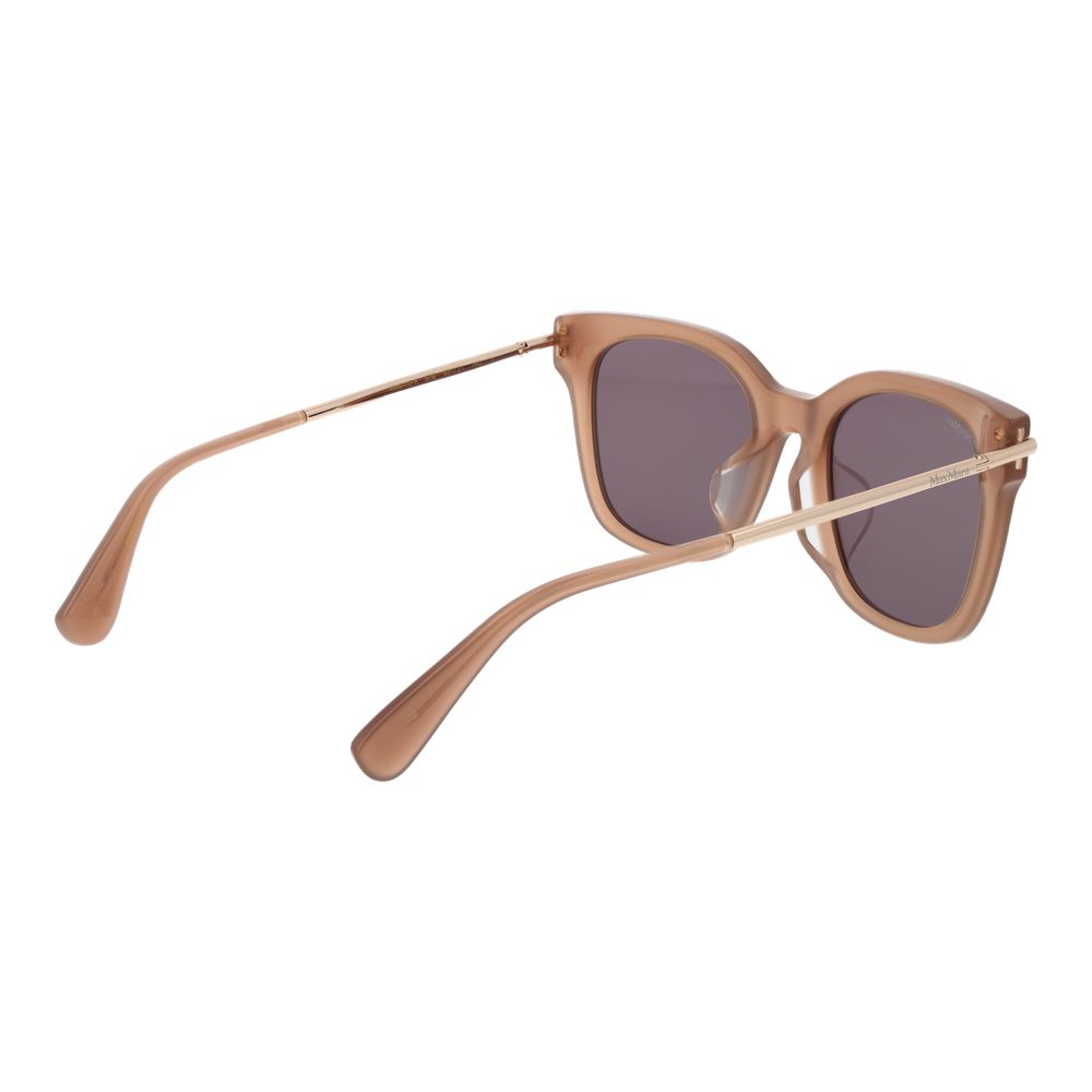 Beige Acetate Butterfly Sunglasses
