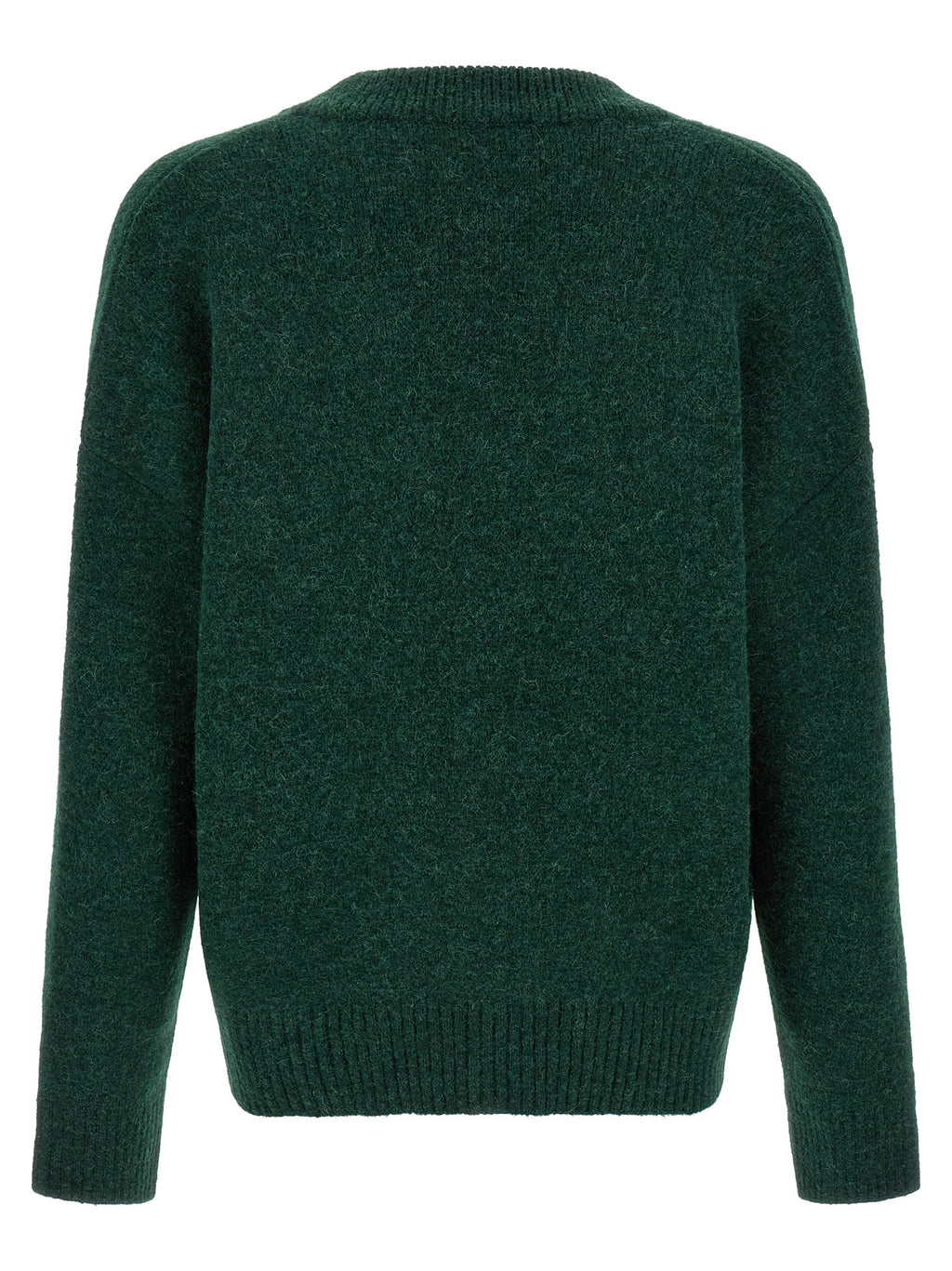 Bottle Green Alpaca Wool Cardigan