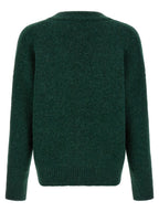 Bottle Green Alpaca Wool Cardigan