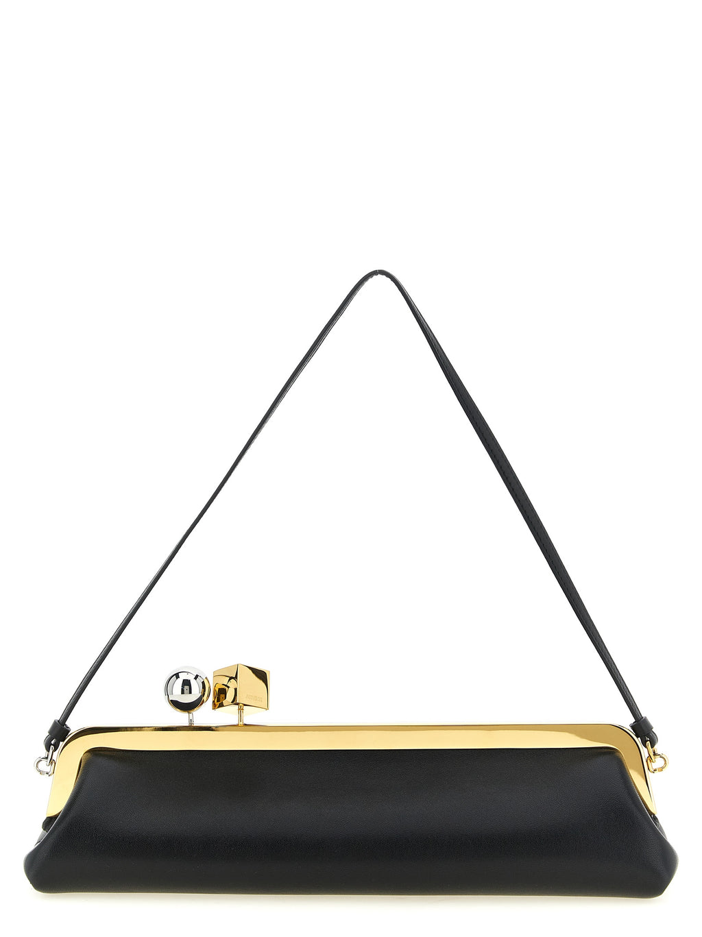 Lamb Leather La Pochette Salon Clutch