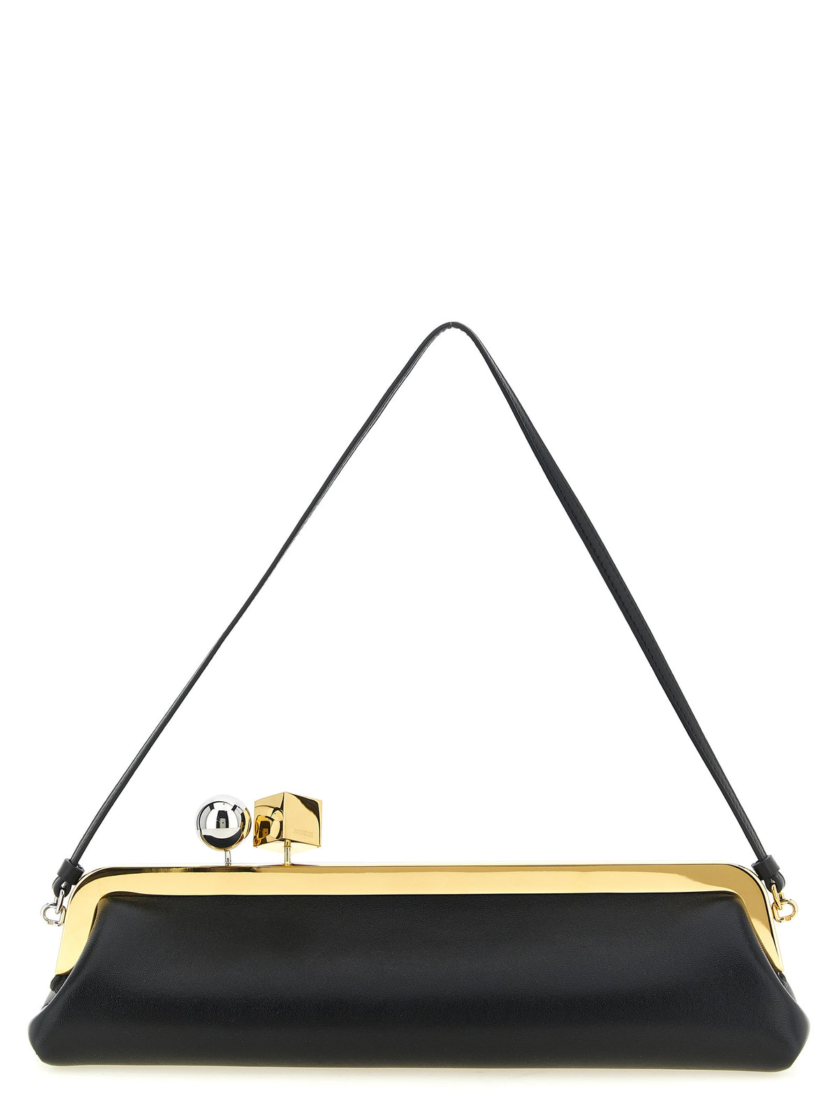 Lamb Leather La Pochette Salon Clutch