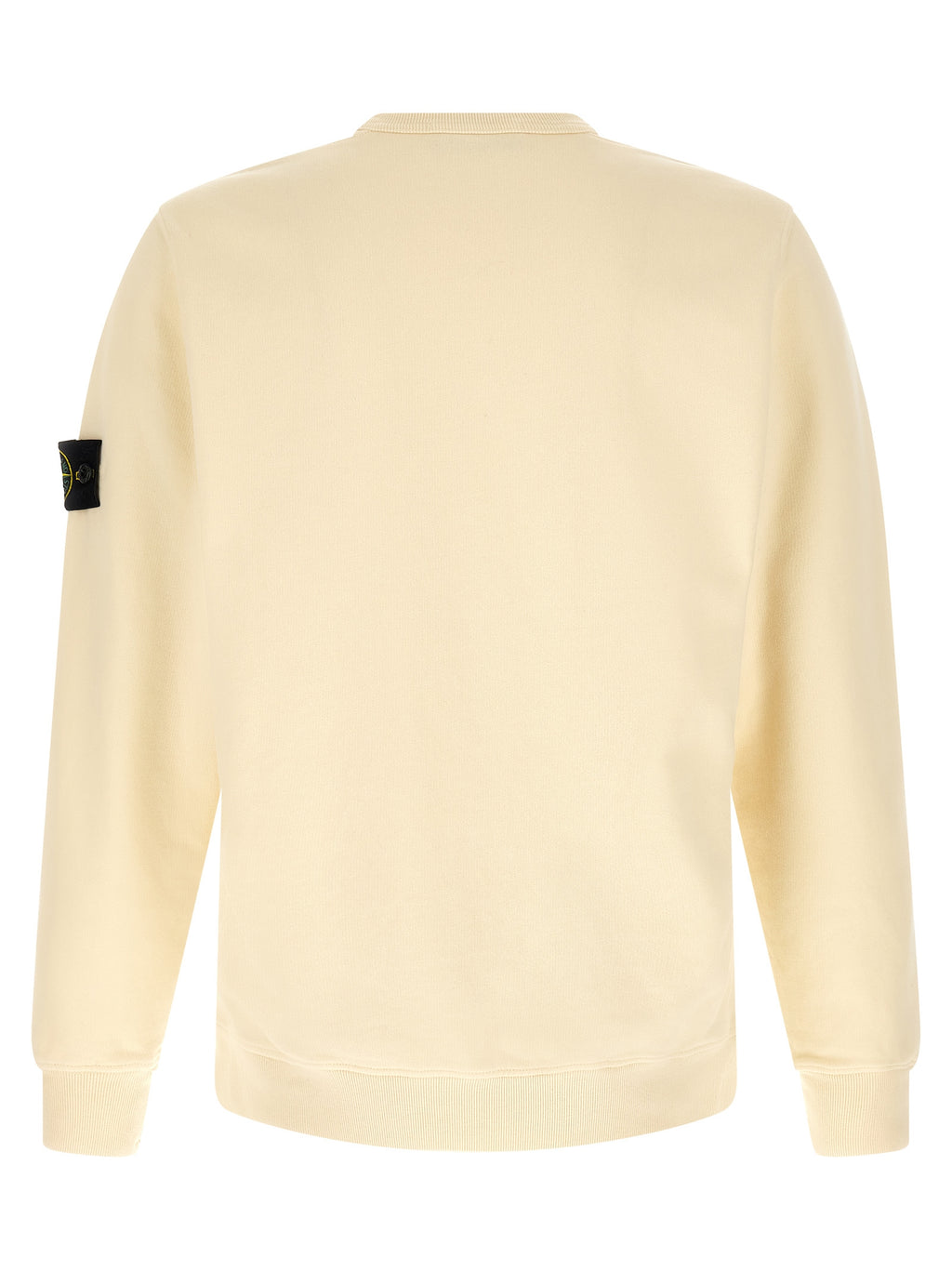 Ivory Cotton Jersey Sweatshirt