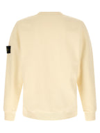 Ivory Cotton Jersey Sweatshirt