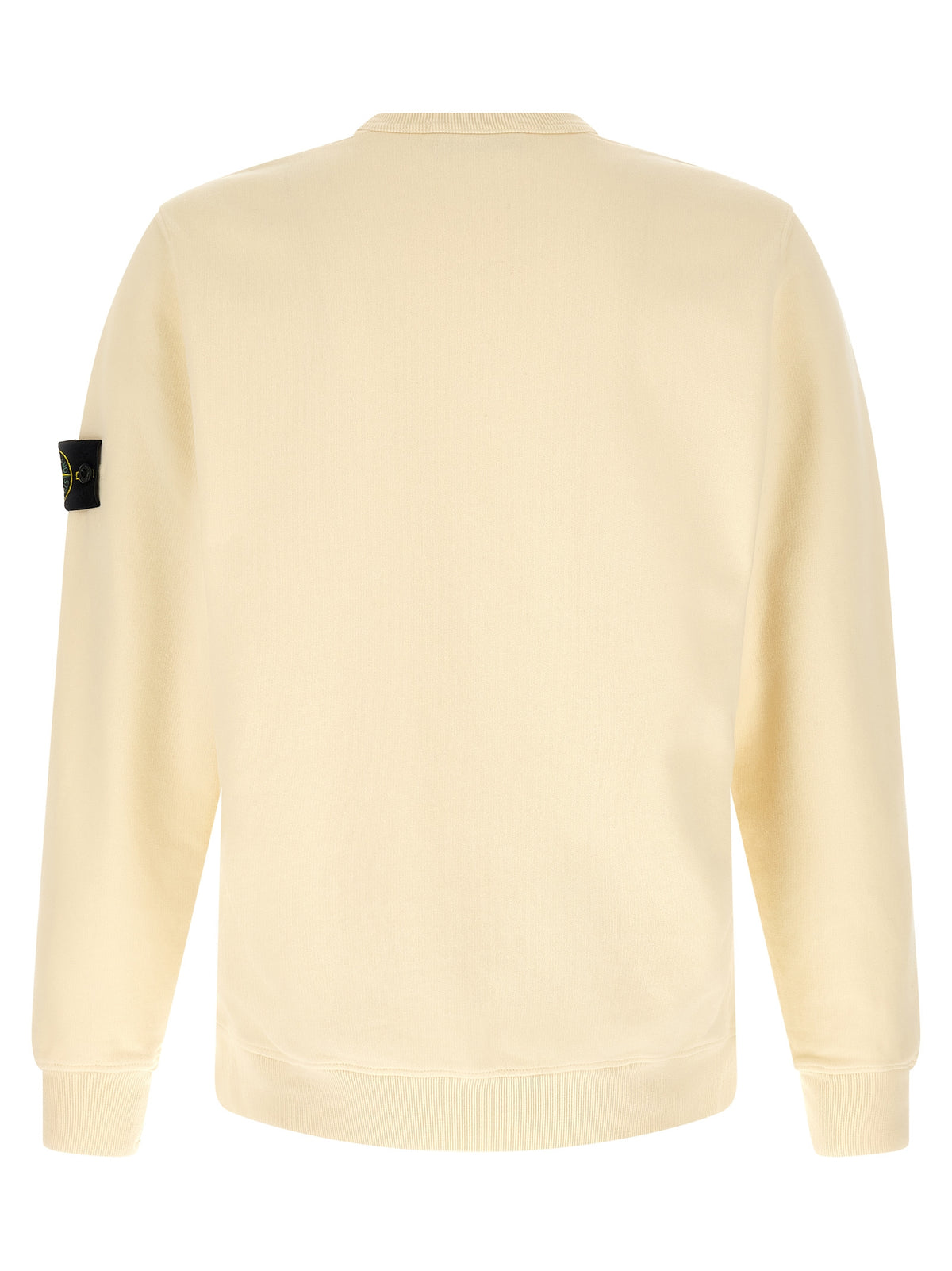 Ivory Cotton Jersey Sweatshirt