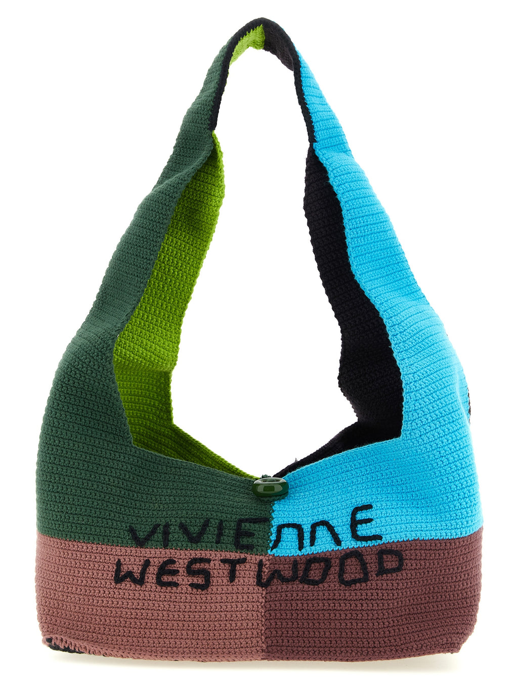 Multicolor Cotton Ellie Shoulder Bag
