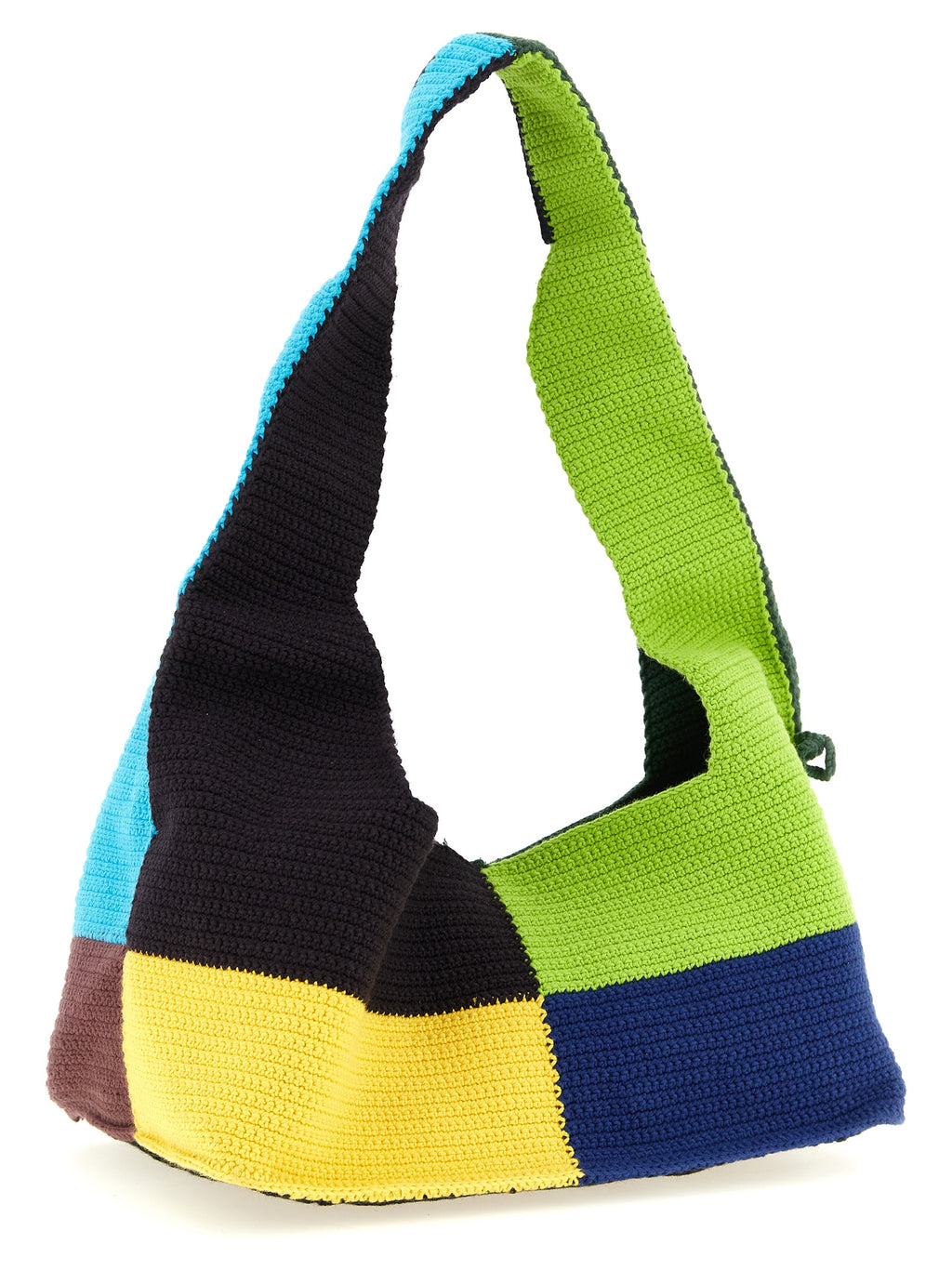 Multicolor Cotton Ellie Shoulder Bag